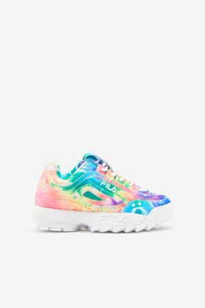 FILA Disruptor 2 Tie Dye Sneakers Multicolor / White,Kids Shoes | CA.WDUNBX654